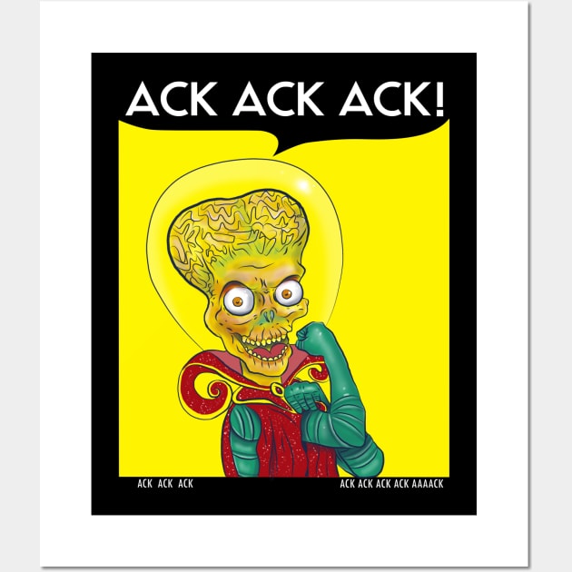 we can ack ack ack Wall Art by absolemstudio